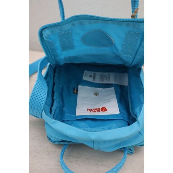 Fjallraven 23797-532 Unisex Turqoise Kanken Mini Crossbody Sling Shoulder Bag - Picture 4 of 9